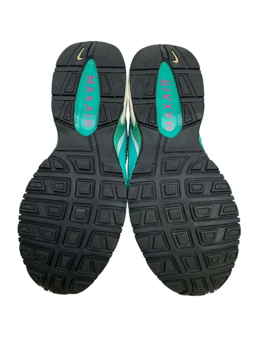 Nike Air Max Torch 4 Running Shoes Sneakers Womens 7.5 Teal/Yellow/Pink - Picture 7 of 10
